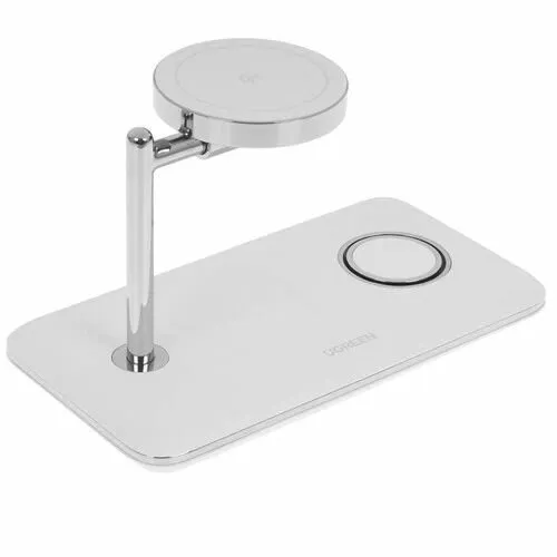 Беспроводное зарядное устройство UGREEN 3в1 Qi2, белый