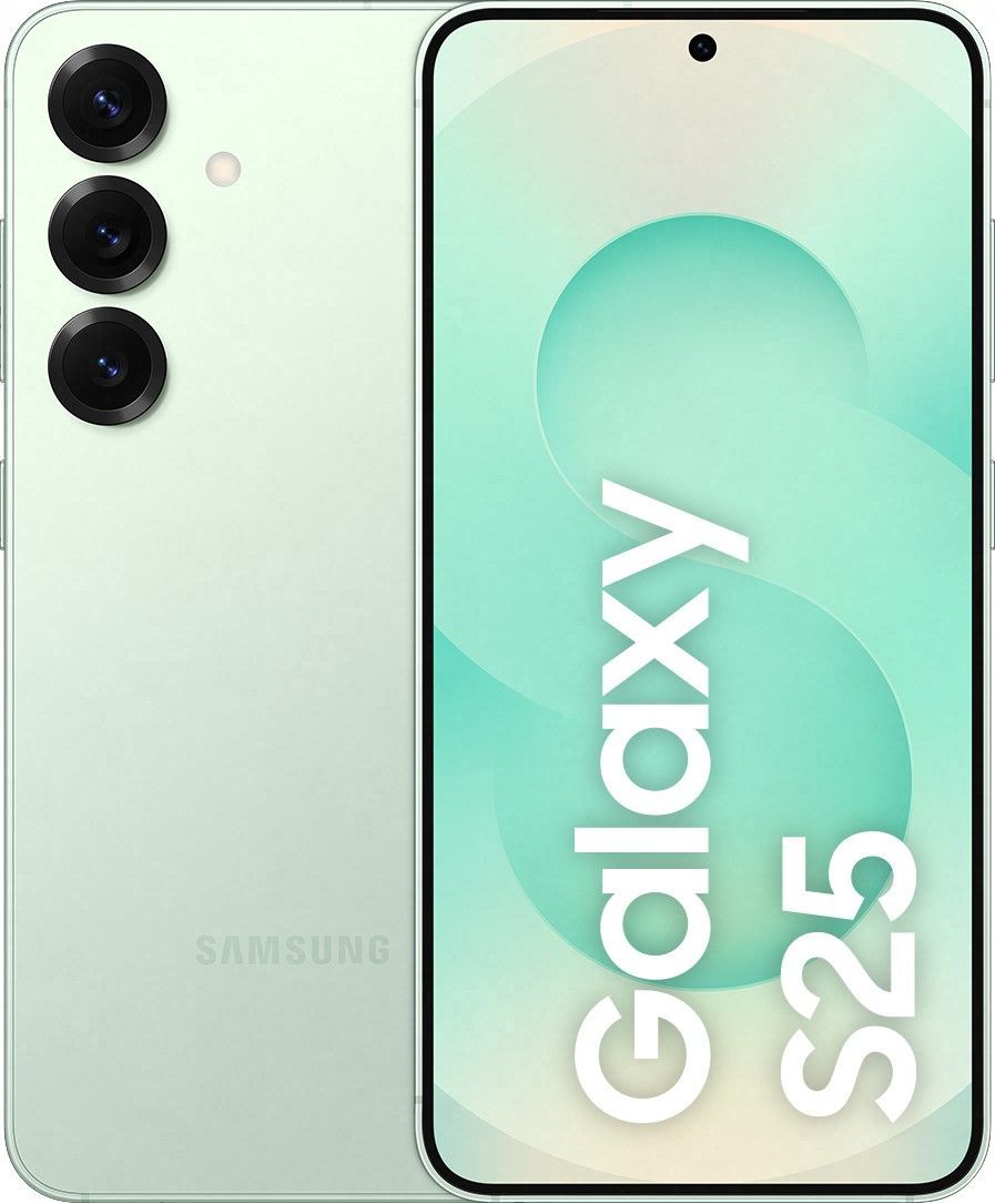 Смартфон Samsung Galaxy S25 12/256 ГБ, мятный (Mint)
