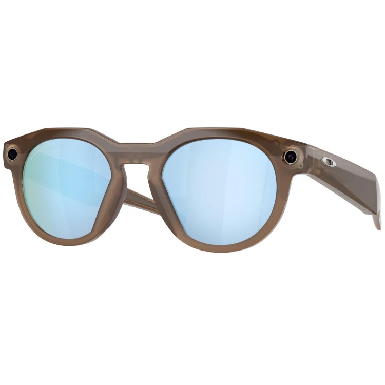 Умные очки Oakley Meta HSTN Brown Smoke Prizm Deep Water Polarized 145-51
